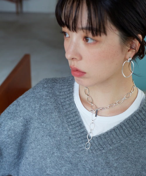 Nothing And Others / Ellipse chain Necklace