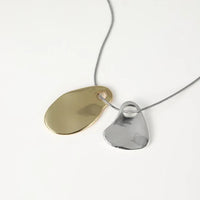 Nothing And Others / 2motif stainless chain Necklace