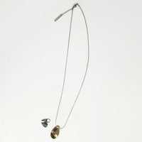 Nothing And Others / 2motif stainless chain Necklace